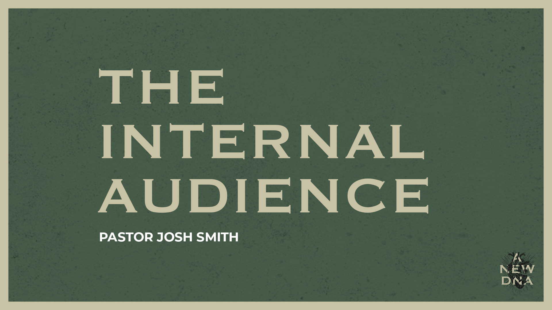The Internal Audience