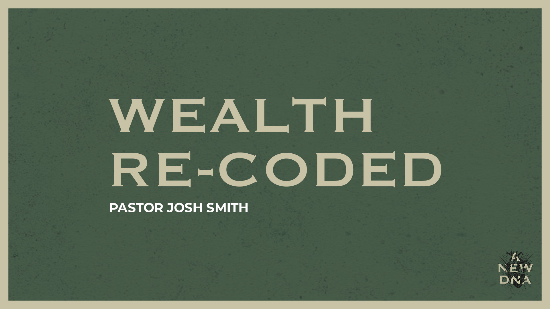 Wealth Re‑Coded